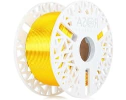 PLA Zijdeglans Filament - 3D Print Materiaal - Objecten Printen - Biologisch Afbreekbaar - 175 mm 500g - Geel