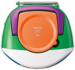 Lenco Radio SCD-861KIDS - Draagbare DAB en FM radio met Bluetooth - CD-speler - Vrolijk ontwerp — thumbnail 3