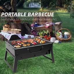 Zandarix Barbecue Houtskoolgrill - Reisgrill - Mini-grill - Tafelgrill - Picknick - Campinggrill — thumbnail 2