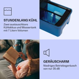 Mobiele Airco - Airconditioning - Ventilatoren - Airco Zonder Afvoerslang - Zwart — thumbnail 3