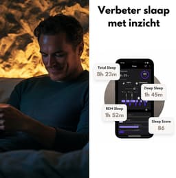Focus® S1 Smart Ring - Zwart - Maat 11 - Hartslag - Menstruatiecyclus - Slaap Monitor - Slimme Ring - Sport Prestatie - Stappenteller -IP68 Waterdicht - O2 Meting - Dames - Heren - Wearables - Oplaad Case - beschermring — thumbnail 5