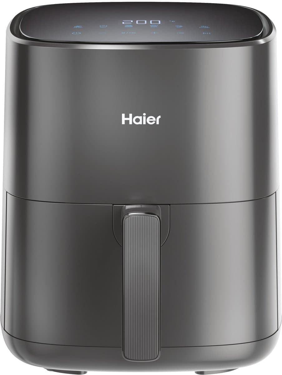 Haier HAF5P 011 Enkel 5 l Vrijstaand 1500 W Heteluchtfriteuse Zwart — afbeelding 1