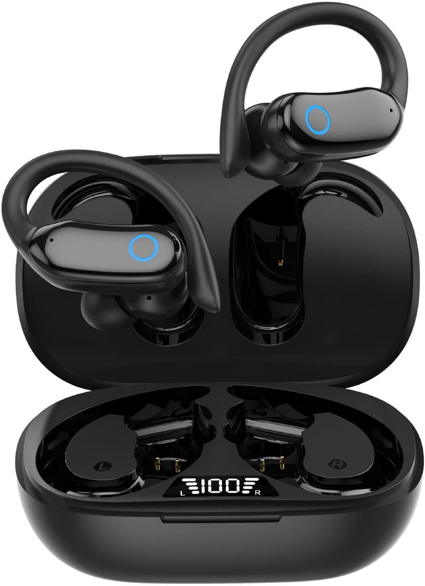 Draadloze hoofdtelefoon IPX7 voor sport — afbeelding 1