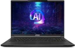 "MSI Stealth A16 AI+ A3XWIG-016NL - Laptop - 16"" - 2560 x 1600 @ 240 Hz - AMD Ryzen AI 9 HX 370 - 32 GB DDR5 - 2 TB SSD - NVIDIA GeForce RTX 5080 - Wi-Fi 7 - Windows 11 Home - Qwerty - Zwart" — thumbnail 1