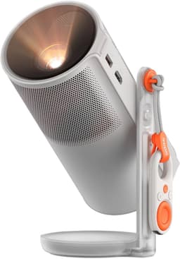 XGIMI MoGo 4 met Creatieve Filters – Draagbare Beamer – 360° Rotatie – Draadloze Projector – Harman Kardon Speakers – Voor Binnen en Buiten – Zilver — thumbnail 2