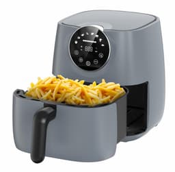 Heinner SmartFry Heteluchtfriteuse – 1700W – 5,7L Capaciteit – Digitaal Display – Touchbediening – Timer 60 min – Temperatuur 80–200°C – 8 Programma’s – Antracietgrijs — thumbnail 3