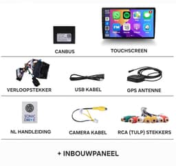 Autoradio 4/64GB met Carplay en Android Auto | Geschikt voor Opel Astra J 2009-2016 | radio scherm met navigatie | 2009 2010 2011 2012 2013 2014 2015 2016 | Vauxhall Buick Verano gtc opc — thumbnail 4