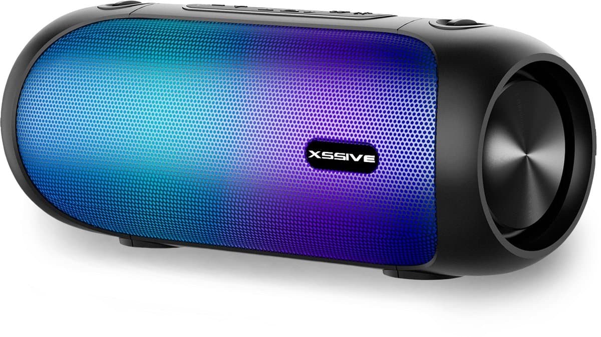 Xssive Bluetooth Speaker - 30W Krachtig Stereogeluid - IPX5 Waterdicht - RGB-verlichting - TWS-functie - FM Radio — afbeelding 1