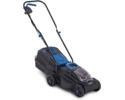 Accugrasmaaier 32 cm - Draadloze Grasmaaier voor Tuinen tot 300 m2 - 3-in-1 Functie met Maaihoogteverstelling