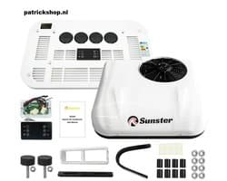 Dak Airconditioner - Air conditioning - 10000 BTU - 150-400m³/u - 1-3KW - 24V Efficiënte Koeling, Met Afstandsbediening, voor RV, camper, Vrachtwagens, Boten