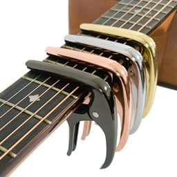 Universele Gitaar Capo - Metallic Goud - Capo Gitaar - Capo Akoestische / Klassieke / Elektrische gitaar — thumbnail 4
