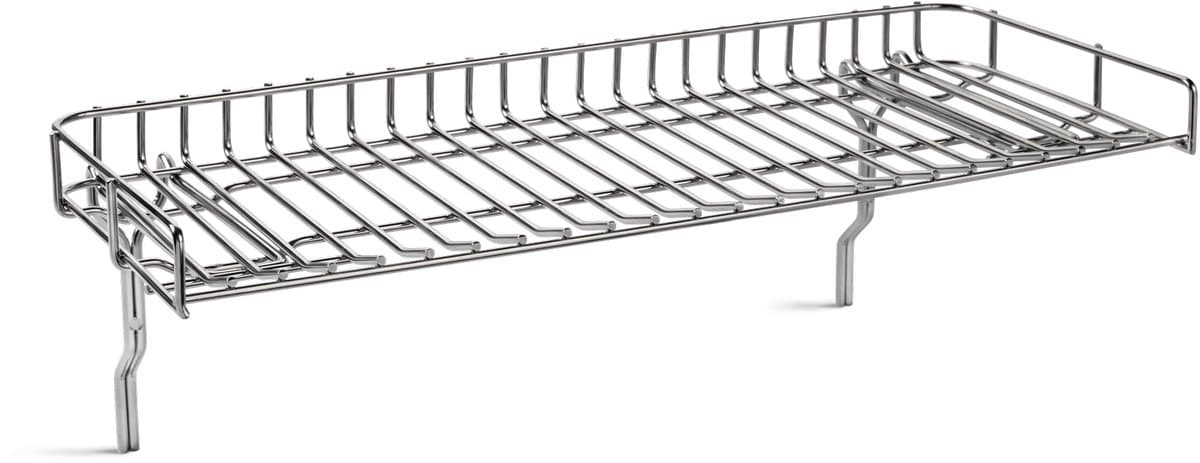 Warmhoudrek BURNHARD® Extra-Temperatuurzone, Eenvoudige Montage, Roestvrij Staal, Vaatwasserbestendig, Geschikt voor WAYNE 1- en 2-brander, Indirect Grillen – WAYNE Warmhoudrek — afbeelding 1
