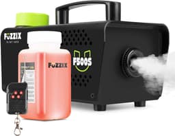 Rookmachine met draadloze afstandsbediening - Fuzzix F500S Party rookmachine 500 Watt - incl 250ml rookvloeistof — thumbnail 1
