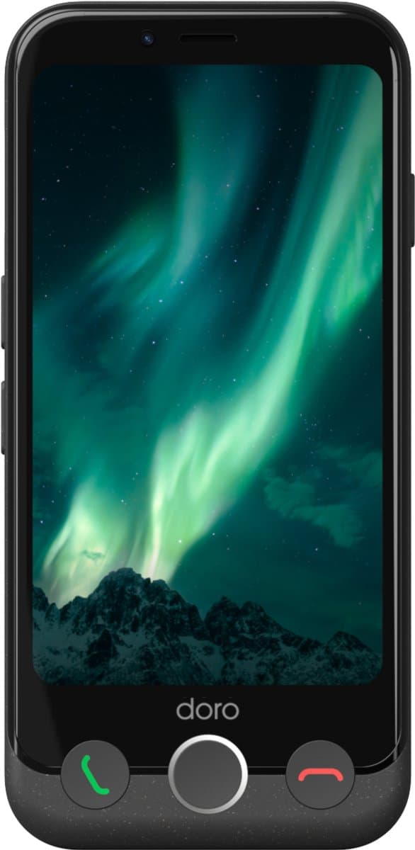 Doro Aurora 11 11,4 cm (4.5") Dual SIM Android 14 4G USB Type-C 4 GB 64 GB 3000 mAh Grafiet — afbeelding 1