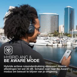 JLAB Go Lux ANC On-ear Draadloze hoofdtelefoon Met Noise-cancelling Zwart — thumbnail 2