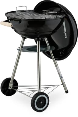 kogelbarbecue Ø 44 cm - met wielen - deksel - luchtrooster - asvanger — thumbnail 5