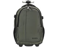 Enrico Benetti Innsbruck Laptop Rugzaktrolley - 13 inch - Olijfgroen
