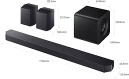 Samsung HW-Q930F/ZF soundbar luidspreker Zwart 9.1.4 kanalen 580 W — thumbnail 3
