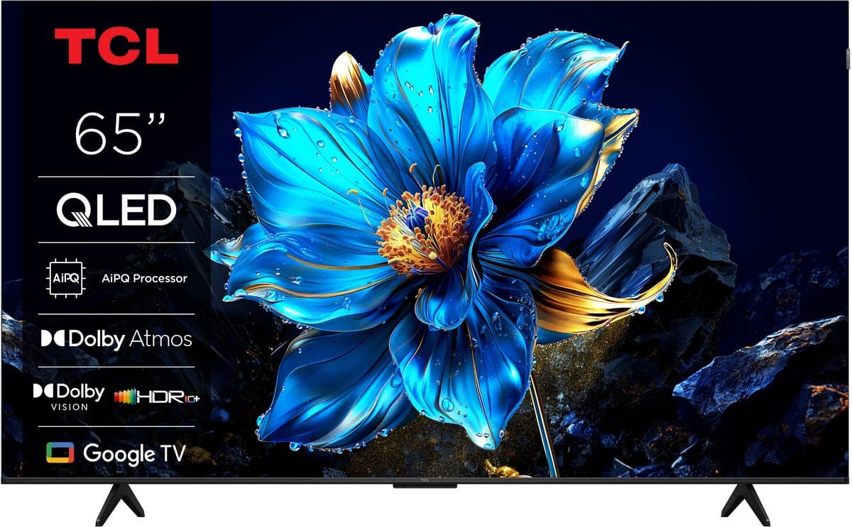 TCL 65P71K 65inch 4K QLED 60Hz 2025 Televisie — afbeelding 1