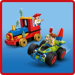 LEGO Disney - Toy Story feesttrein en RC auto Constructiespeelgoed — thumbnail 4