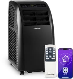 Klarstein Mobiele airconditioner met luchtafvoerslang, 4-in-1 airconditioner met ventilator, luchtontvochtiger & nachtmodus, Kleine & draagbare airconditioner voor thuis & op kantoor, Laag verbruik, 10000 BTU,0 kW voor 42 m² - voor Kantoor — thumbnail 12