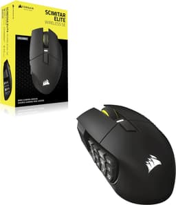 Corsair Scimitar Elite Wireless SE - Draadloze Gaming Muis - Rechtshandig - Bluetooth - Optisch - 33000 DPI - Zwart — thumbnail 10