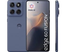 Motorola edge 60 fusion - 8/256GB - Slipstream (Grijs) — thumbnail 1