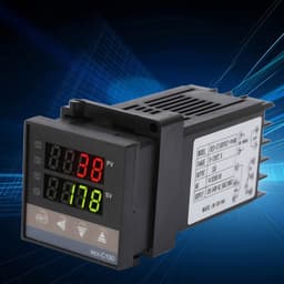 Temperatuurregelaar Digitale LED PID - Thermostaat - K-Thermoelement - Alarmfunctie - Max. 40 A SSR - AC 110-240 V — thumbnail 3