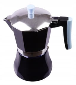 Merkloze Aluminium Koffiezetter voor 6 Kopjes (300 ml) - Geschikt voor Inductie — thumbnail 2