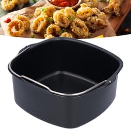 Luchtfriteuse Bakpan Luchtfriteusepan Food Grade Ijzeren Friteuse Taartbakpan voor HD9925 HD9860 HD9905 01 Friteuse (18cm) — thumbnail 2