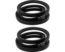 Dailygoods- Grasmaaier V-riem 825 mm - Vervangend Onderdeel - 2 Stuks - Compatibel met ALKO Highline - Duurzaam Materiaal - Betrouwbare Prestaties - M