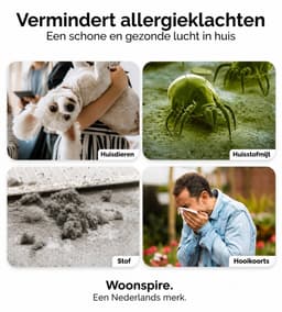Woonspire Atmos Pro - Luchtreiniger - HEPA Filter - 250 m³/u - 40 m² — thumbnail 4