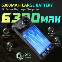 OUKITEL G3 Outdoor Smartphone 16GB RAM-64GB ROM-6300mAh batterij-6.0 inch HD-4G — thumbnail 5