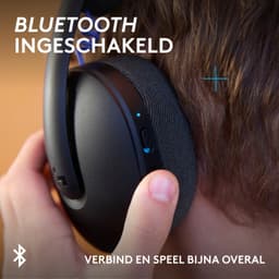 Logitech G325 LIGHTSPEED - Gaming Headset - Bluetooth 5.2 - Over-Ear - Zwart — thumbnail 4