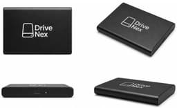 Externe harde schijf - Draagbare SSD - Gegevens opslaan - Universele compatibiliteit - 2 Terabyte - Zwart — thumbnail 2