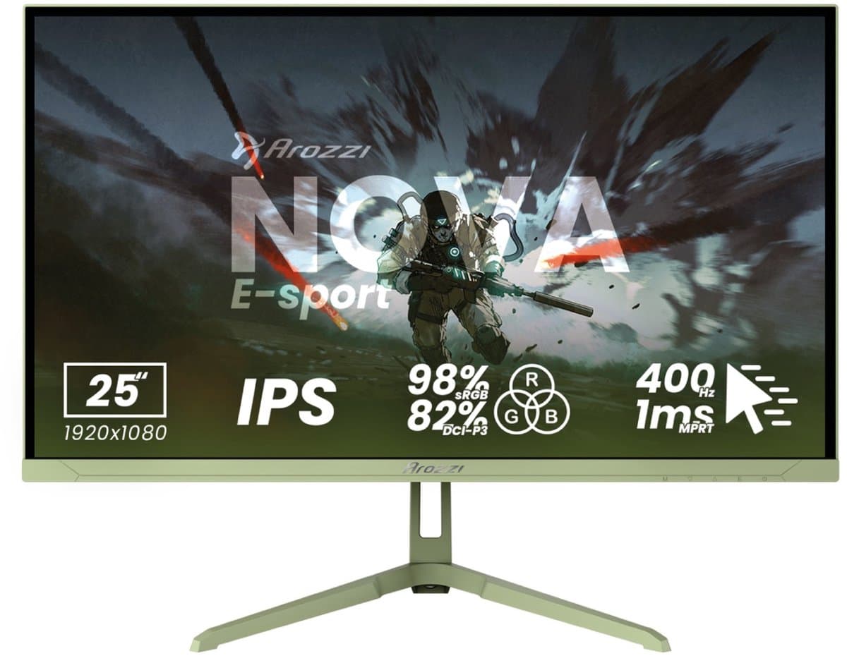 Arozzi Nova E-sport 25" led monitor — afbeelding 1