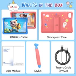 ExcitPower K10 - Tablet - 12GB RAM - 64GB ROM - 10.1 Inch - 5000mAh - Roze — thumbnail 5