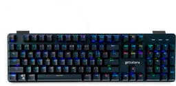 getcetera Mechanisch Gaming Toetsenbord - 104 Toetsen - Red Switches - RGB - QWERTY - USB-C Bedraad - Zwart — thumbnail 1