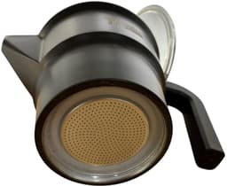 Pezzetti – SOLIDEXPRESS - espressomaker - koffiemaker - 6 kops - aluminium - zwart - INDUCTIE - gas - elektrisch - percolator - moka pot — thumbnail 5