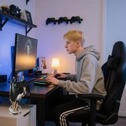Brenzoos - Hoofdtelefoonstandaard in futuristisch design voor gamers - opbergstandaard voor koptelefoon — thumbnail 4