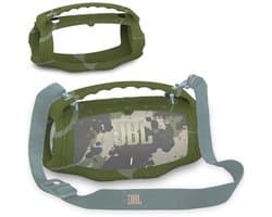 Siliconen Beschermhoes voor Draagbare Bluetooth Luidsprekers - Camouflage