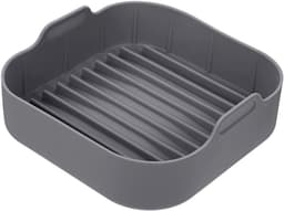 Siliconen Airfryer bakvormen 18x18cm - Veelzijdig en antiaanbaklaag — thumbnail 1