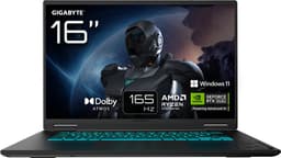GIGABYTE GAMING A16 3VHK3EE864SH - Gaming Laptop - 16 inch - RTX 5060 - Ryzen 7 - 32GB/1TB — thumbnail 1