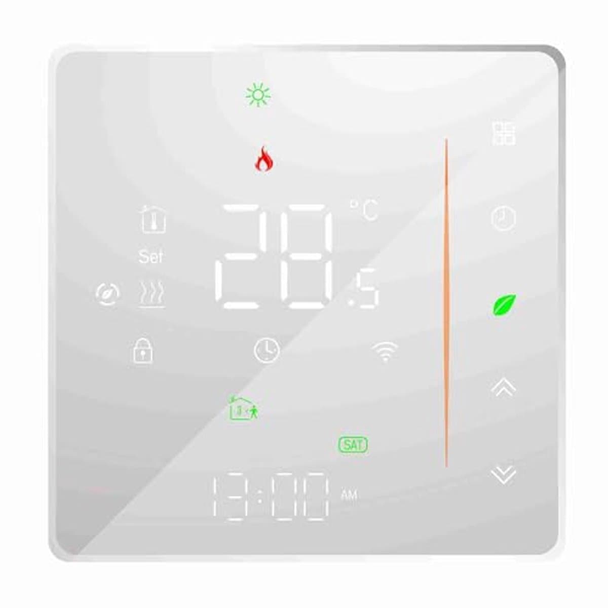 WIFI Thermostaat voor Watervloerverwarming - Programmeerbare Temperatuurregeling met Afstandsbediening - Geschikt voor Smart Home — afbeelding 1