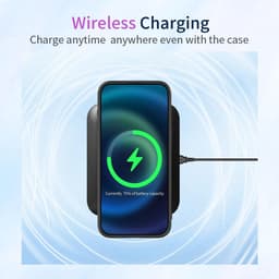 Allecto plus - Ultradunne siliconen hoes voor smartphone, schokbestendig en huidvriendelijk - Zwart — thumbnail 4