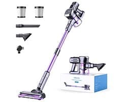 Draadloze Stofzuiger - 27 kPa Krachtig, Licht, 50 Minuten Gebruik, 3 Stofzuigermodi, Geschikt voor Vloeren en Tapijten