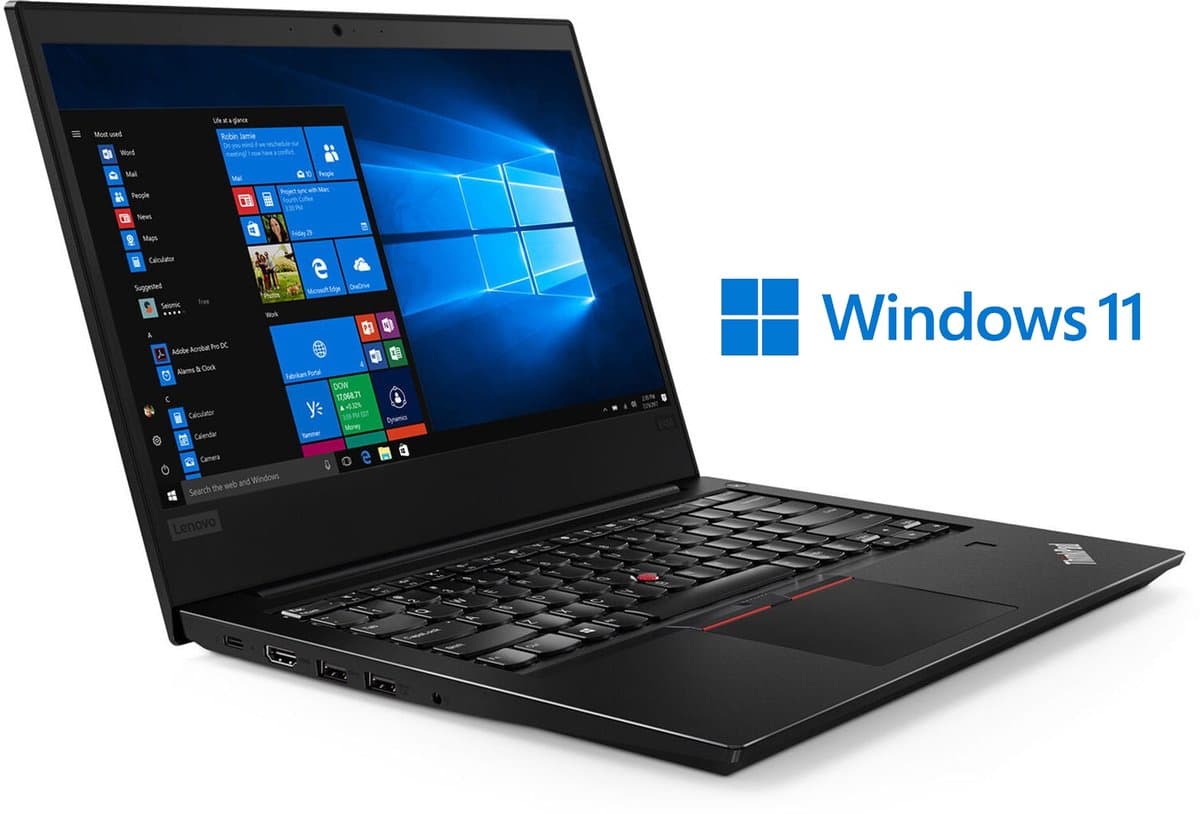 Lenovo Thinkpad E480 - i5-8250U - 8 GB - 256 GB SSD - 14.1'' - HDMI - Windows 11 — afbeelding 1