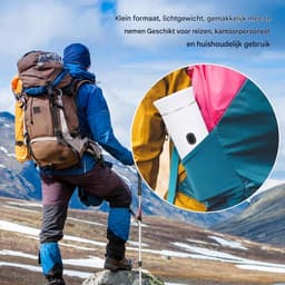 Draagbare capsule - koffiezetapparaat - 23,5 * 6,5 * 6,5 cm - Koffiezetapparaat voor thuis - Koffiezetapparaat voor buiten en op reis - 3-in-1 draagbaar koffiezetapparaat - Capaciteit 90 ml - Geschikt voor kantoor, kamperen, reizen, enz. — thumbnail 3