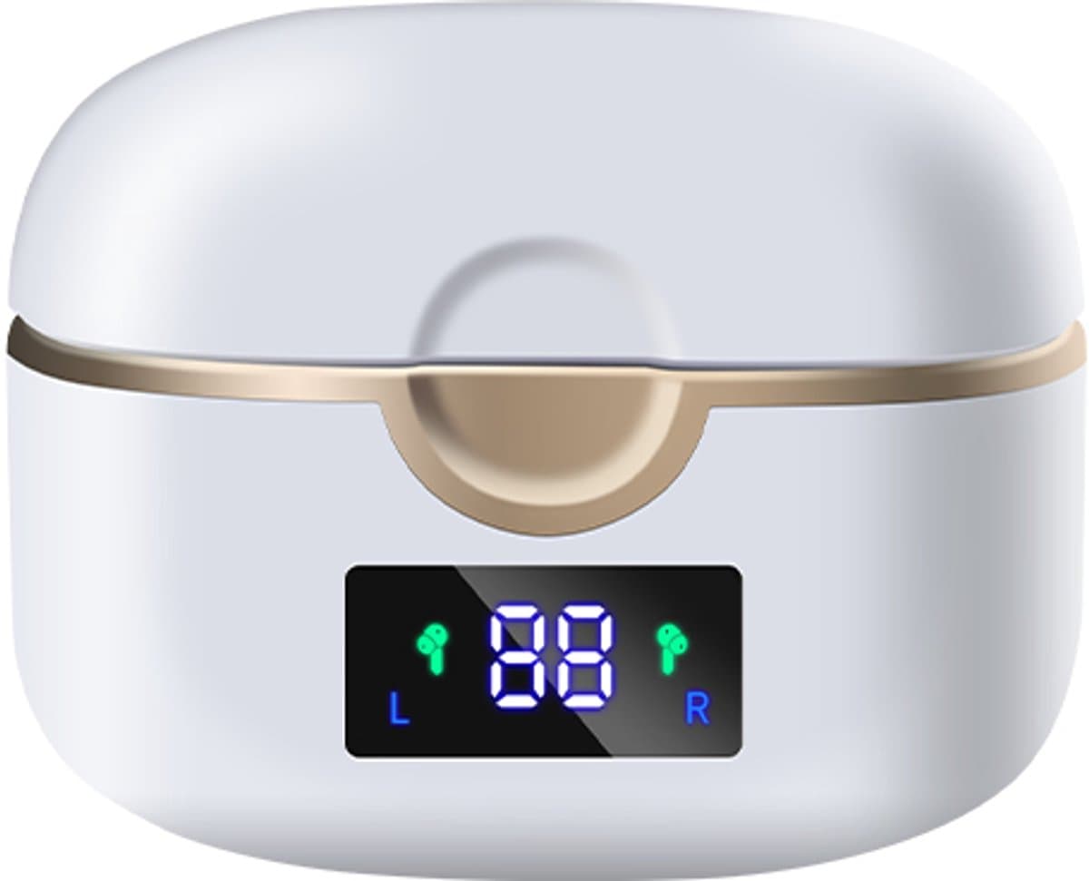 Draadloze Bluetooth 5.0-hoofdtelefoon met dubbele dynamische luidsprekers — afbeelding 1