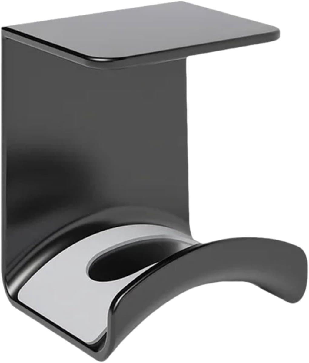 QTTVBTNA - Gaming Koptelefoonstandaard – Decoratieve Muurhouder & Hoofdtelefoon Haak met Plakstrip, Compacte Opbergoplossing, Ruimtebesparende Organizer voor Bureau, PC & Console Setup — afbeelding 1